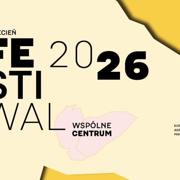 baner informacyjny z logiem festiwalu