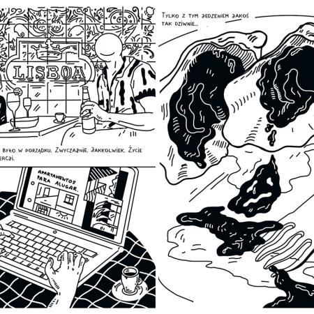 plansza z komiksu "Opowieści aborcyjne"