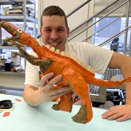 zdjęcie prowadzącego warsztaty 