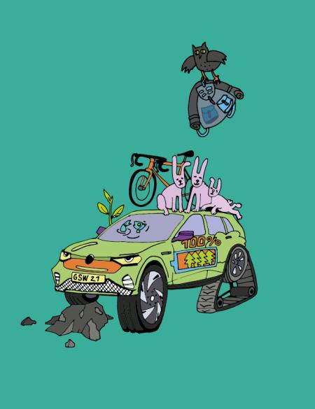 baner - ilustracja ukazująca pojazd 