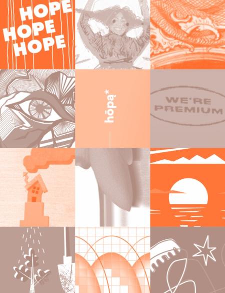 baner przedstawiający fragmenty ilustracji z kalendarza