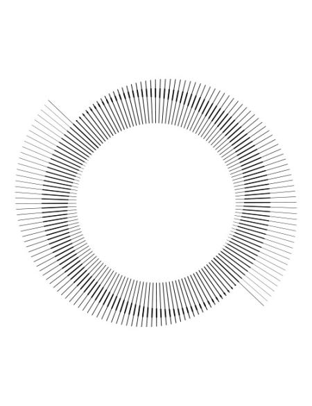 grafika identyfikująca projekt, koło na białym tle