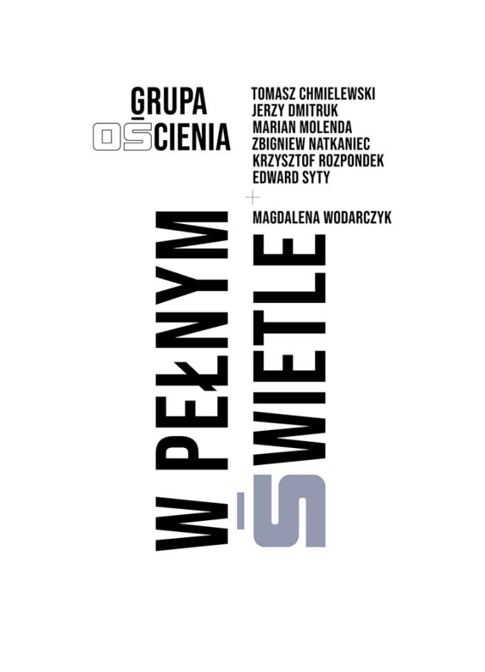 baner z tytułem wystawy oraz nazwiskami artytów 