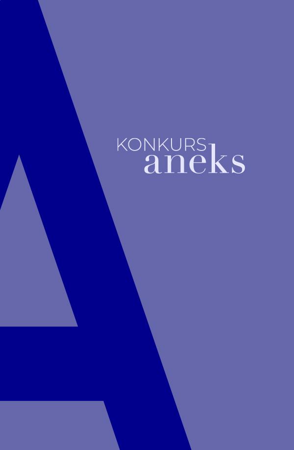 baner informacyjny, tło granatowe, napis konkurs aneks 