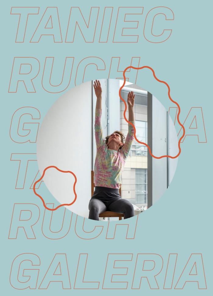 baner z napisem taniec ruch galeria