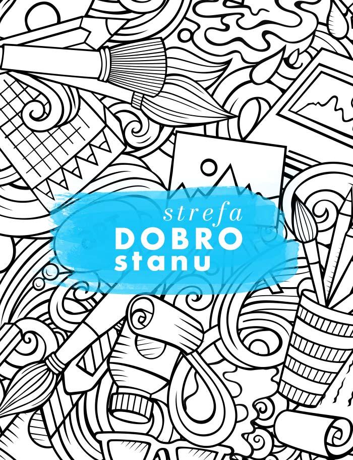 Baner informacyjny o strefie dobrostanu we wtorki 