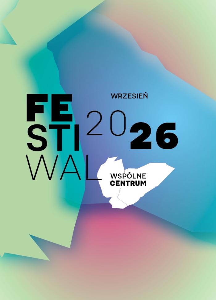bener informacyjny z logiem festiwalu wspólne centrum 