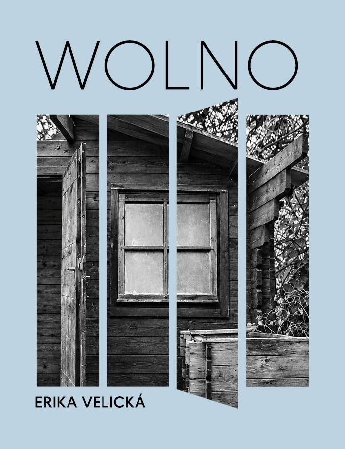 baner do wystawy napis: WOLNO, Eryka velicka